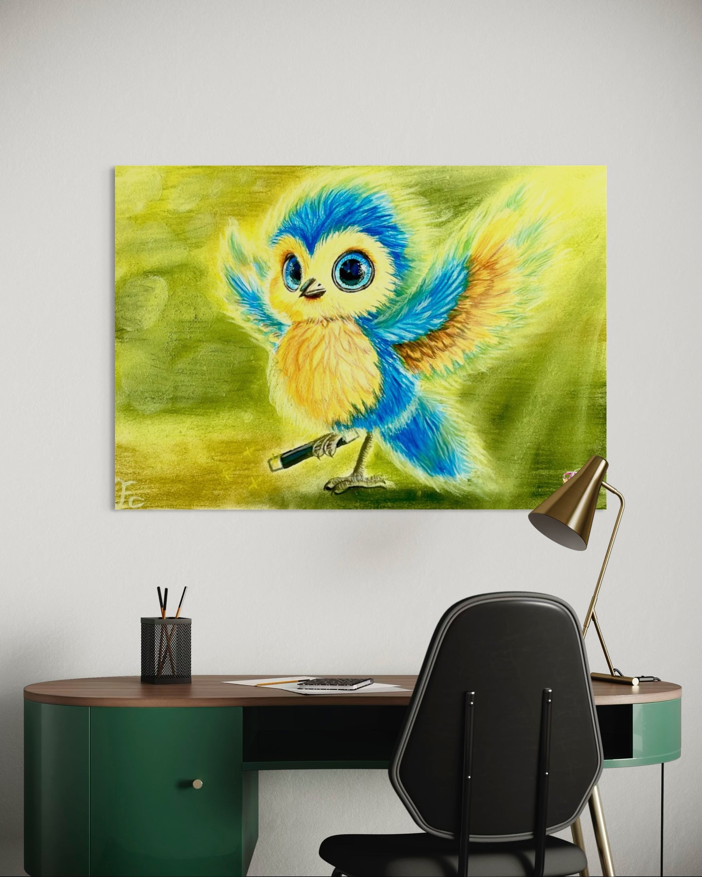 Berry the Magician - Fine Art Poster