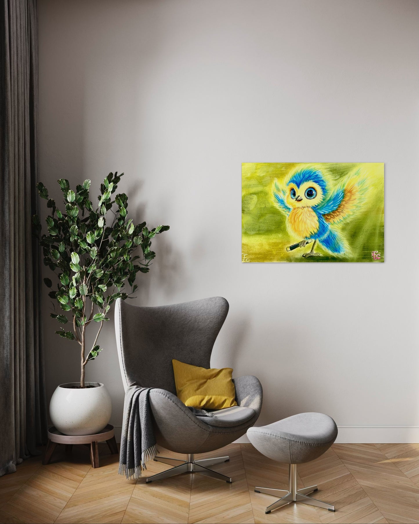 Berry the Magician - Fine Art Poster