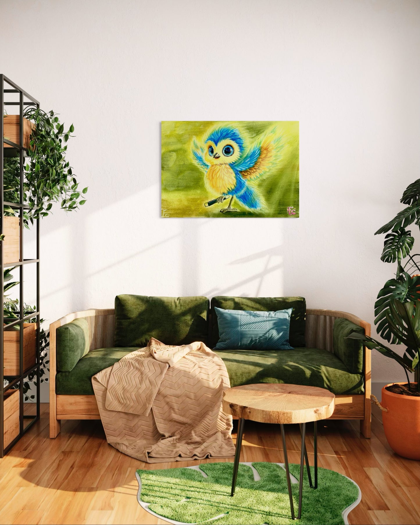 Berry the Magician - Fine Art Poster