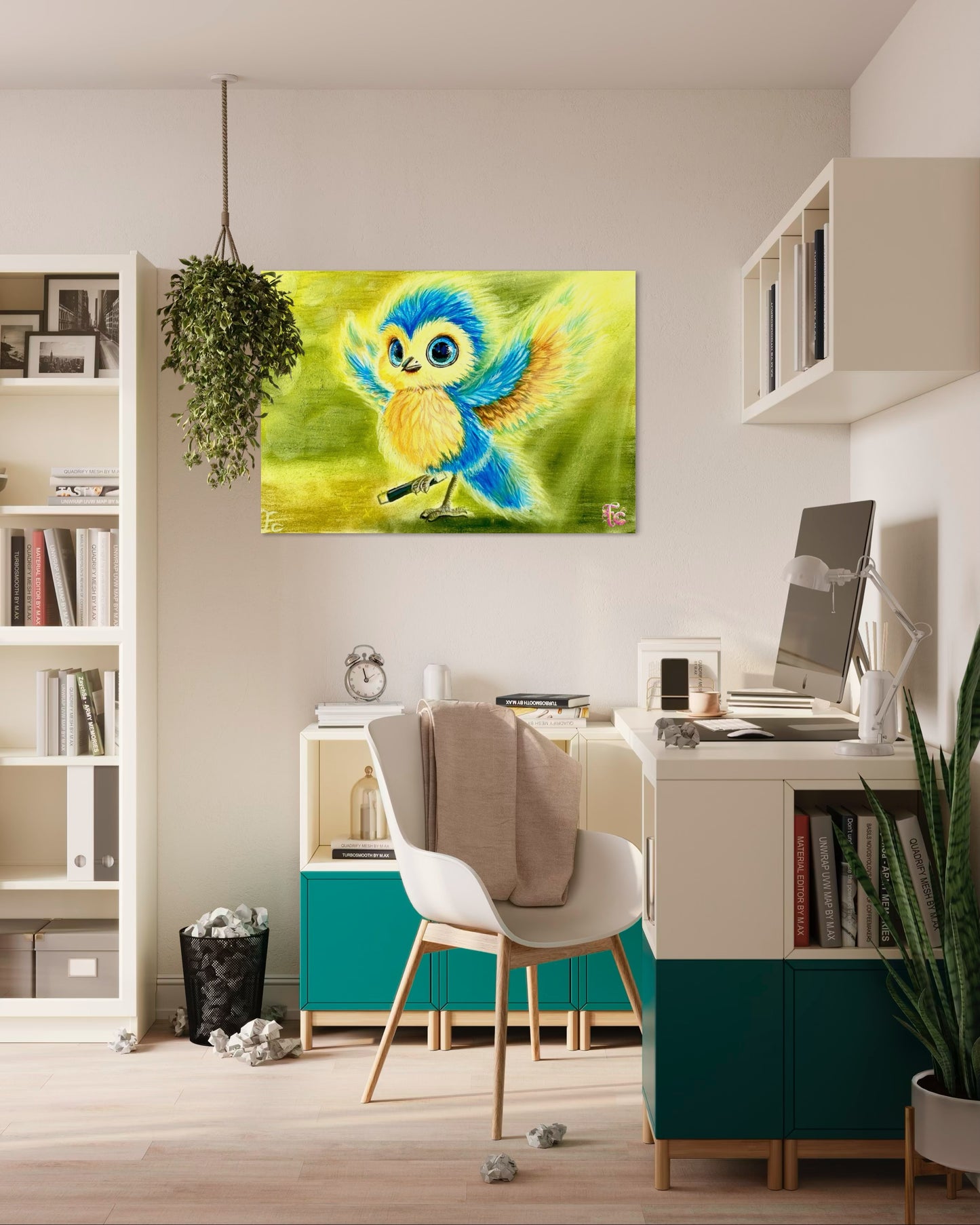 Berry the Magician - Fine Art Poster