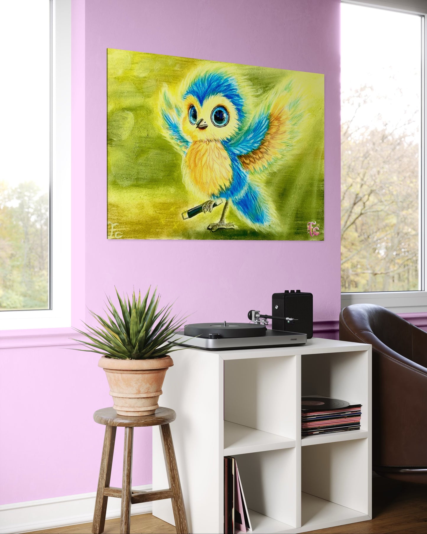 Berry the Magician - Fine Art Poster